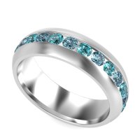 7mm Men's Center Channel Band