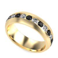 7mm Men's Center Channel Band