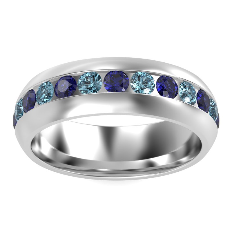 7mm Men's Center Channel Band