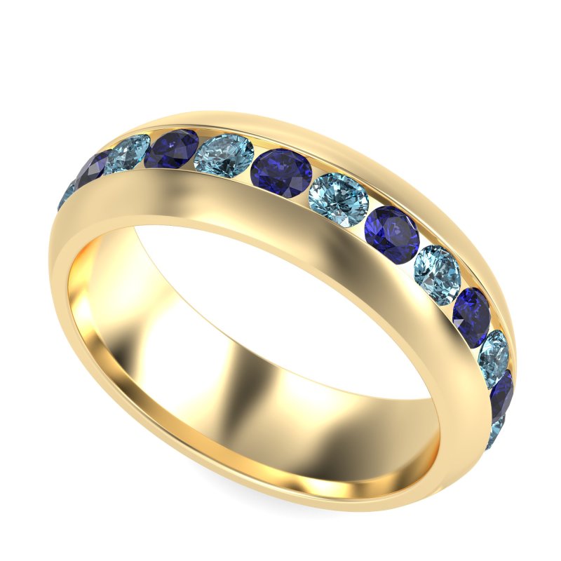 7mm Men's Center Channel Band