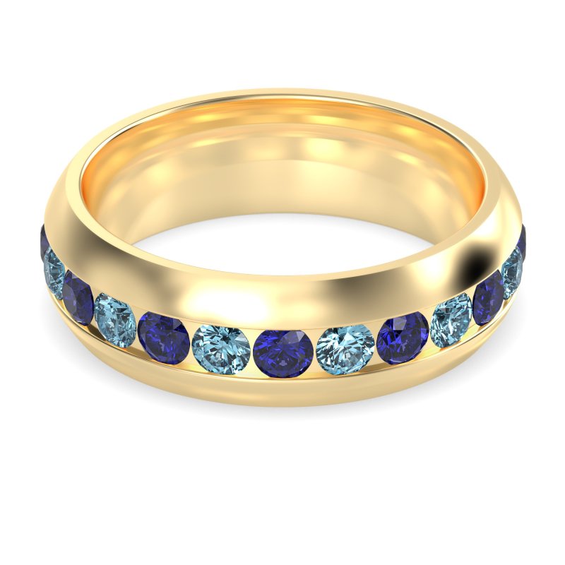 7mm Men's Center Channel Band