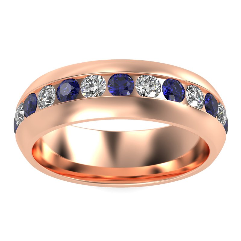 7mm Men's Center Channel Band