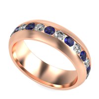 7mm Men's Center Channel Band