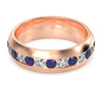 7mm Men's Center Channel Band