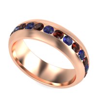 7mm Men's Center Channel Band