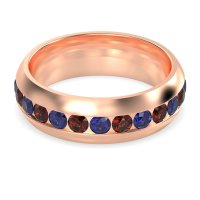 7mm Men's Center Channel Band