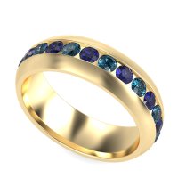 7mm Men's Center Channel Band