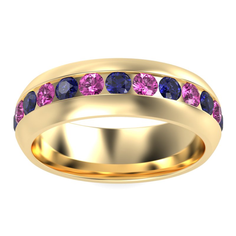 7mm Men's Center Channel Band