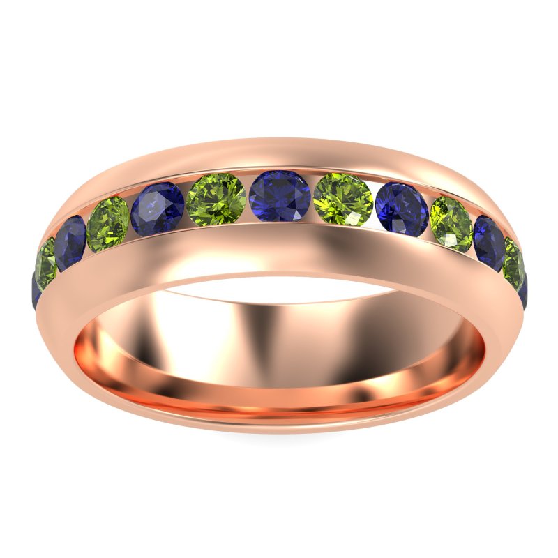 7mm Men's Center Channel Band