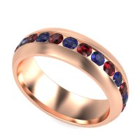 7mm Men's Center Channel Band