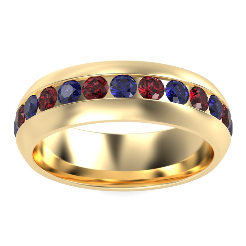 7mm Men's Center Channel Band