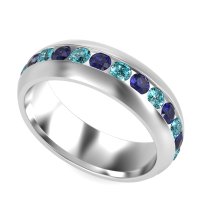 7mm Men's Center Channel Band