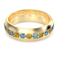 7mm Men's Center Channel Band