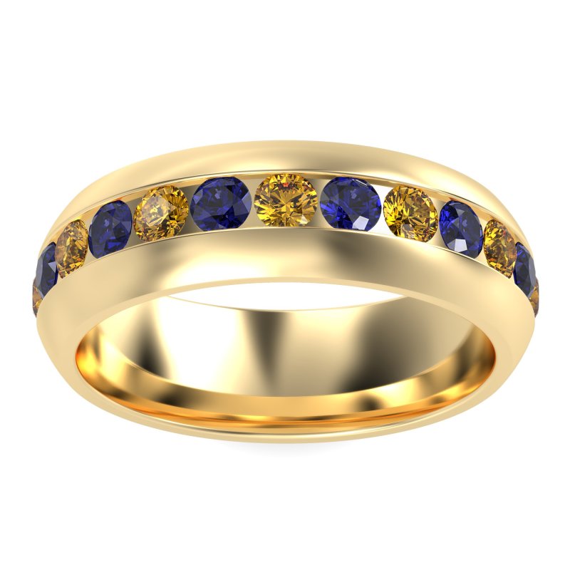7mm Men's Center Channel Band