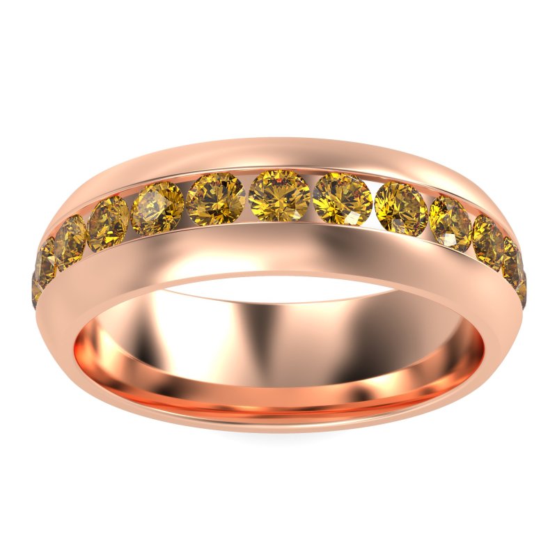 7mm Men's Center Channel Band