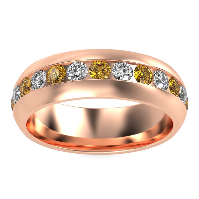 7mm Men's Center Channel Band