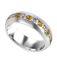 7mm Men's Center Channel Band