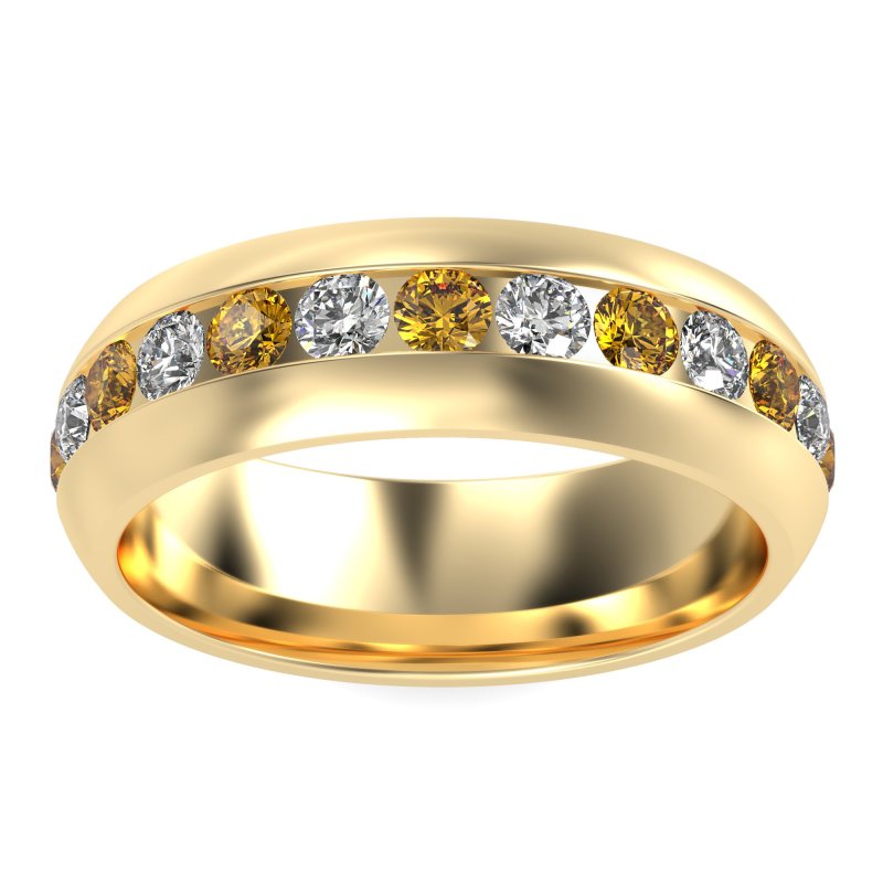 7mm Men's Center Channel Band