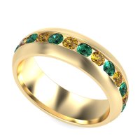 7mm Men's Center Channel Band