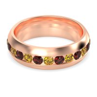 7mm Men's Center Channel Band