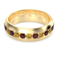 7mm Men's Center Channel Band