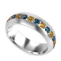 7mm Men's Center Channel Band