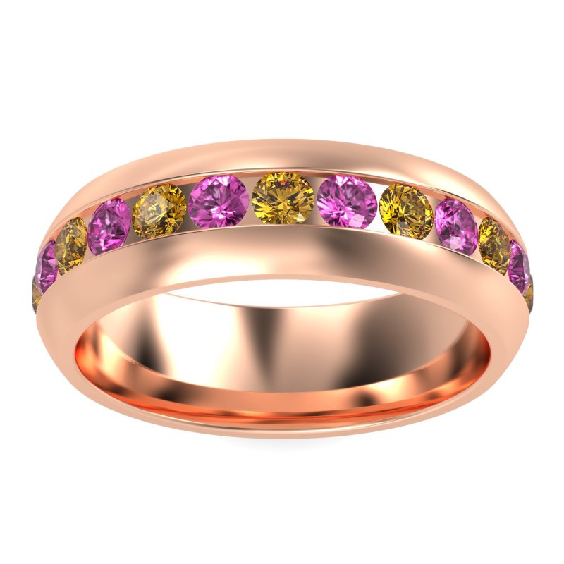 7mm Men's Center Channel Band