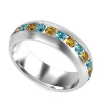 7mm Men's Center Channel Band