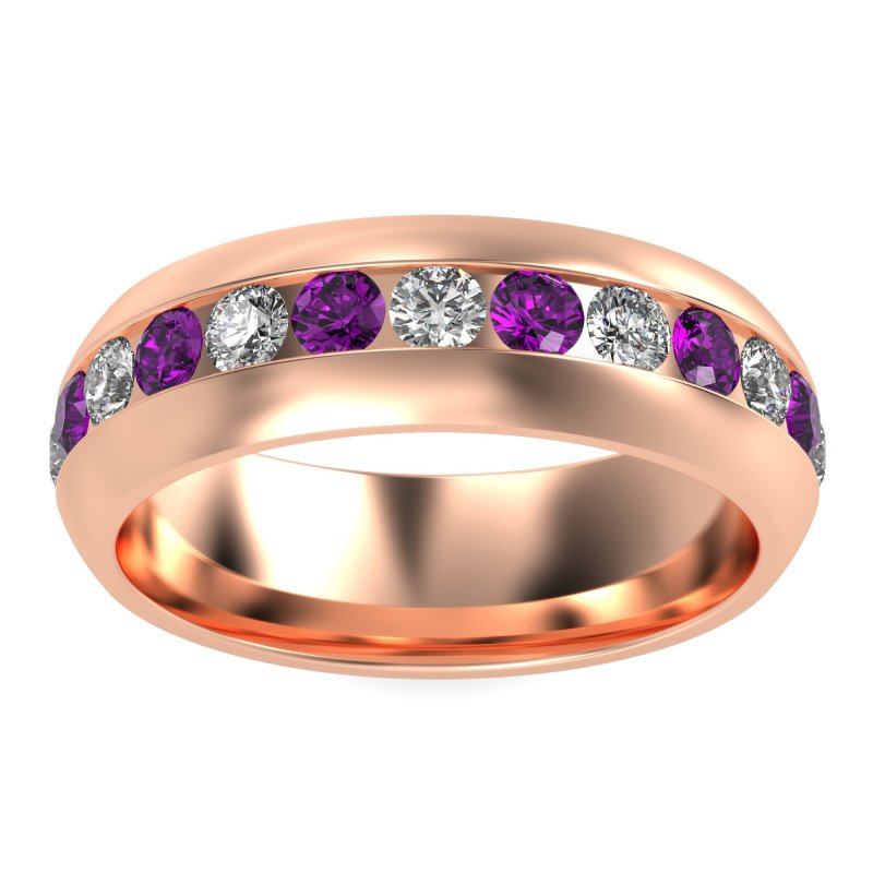 7mm Men's Center Channel Band