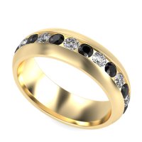7mm Men's Center Channel Band