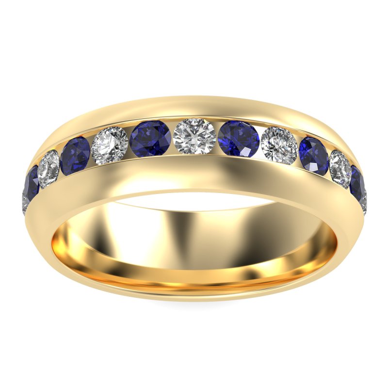 7mm Men's Center Channel Band