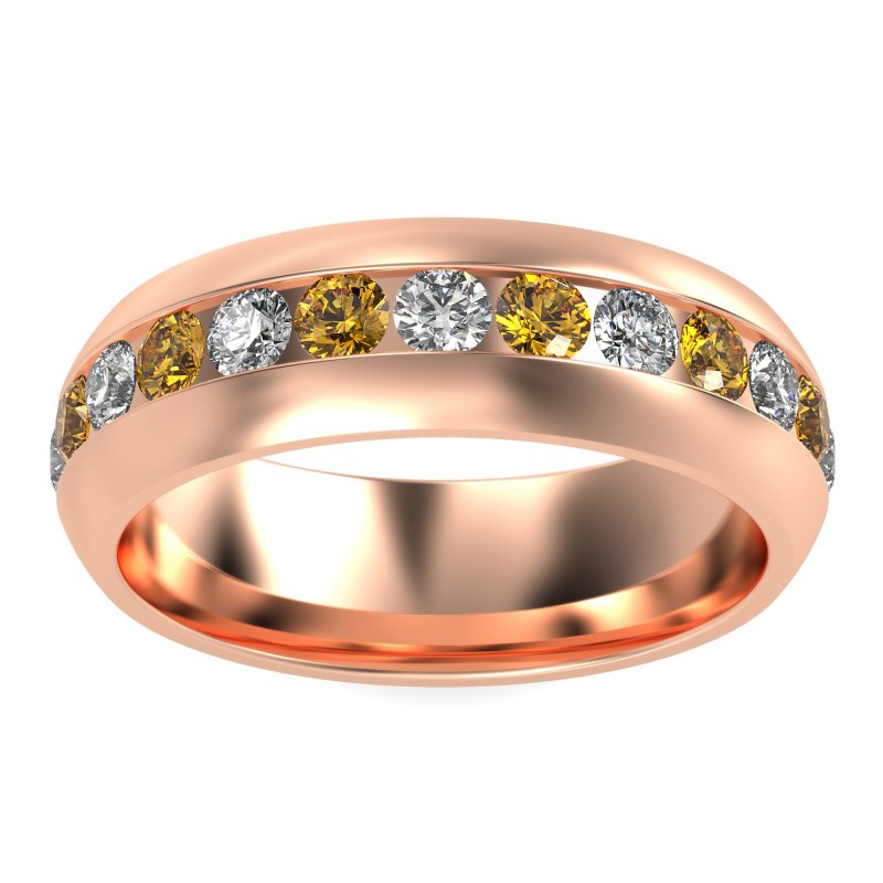 7mm Men's Center Channel Band