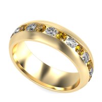 7mm Men's Center Channel Band