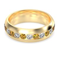 7mm Men's Center Channel Band