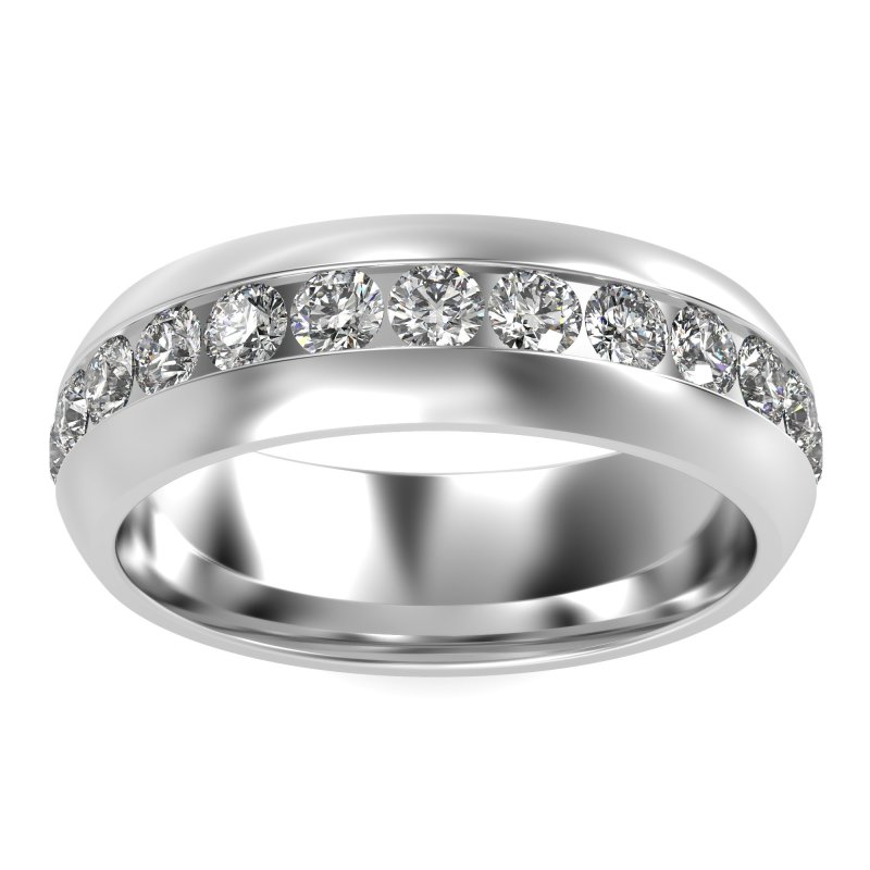 7mm Men's Center Channel Band