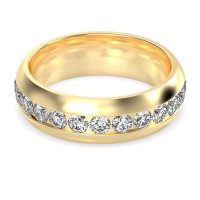 7mm Men's Center Channel Band