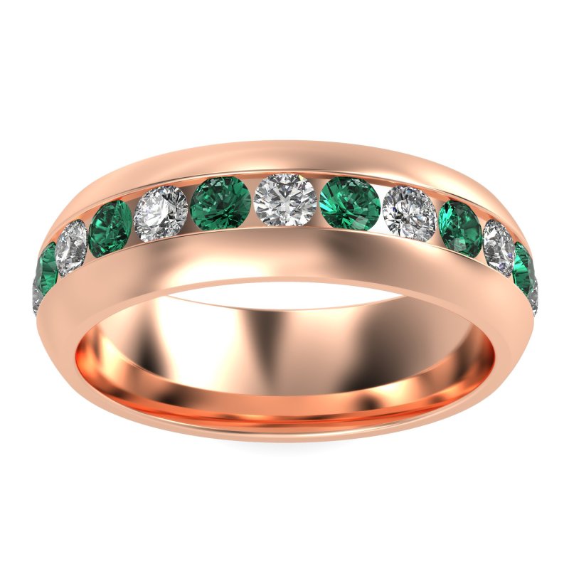 7mm Men's Center Channel Band