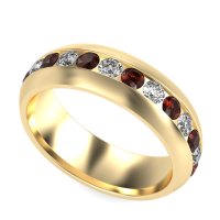 7mm Men's Center Channel Band