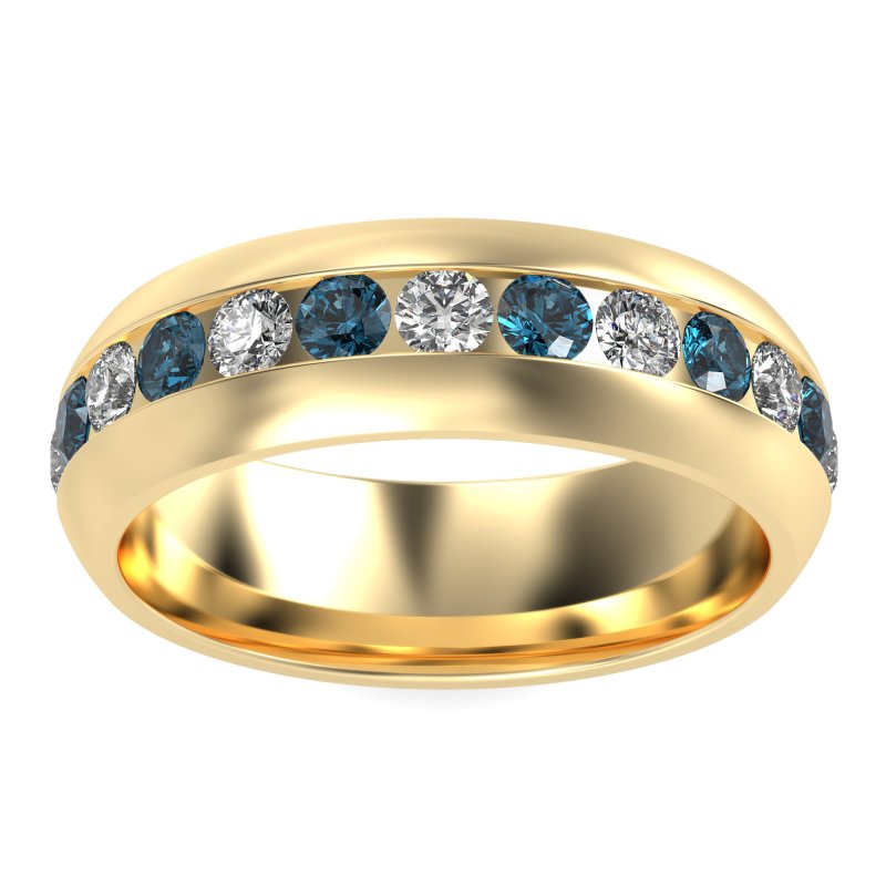 7mm Men's Center Channel Band