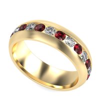 7mm Men's Center Channel Band