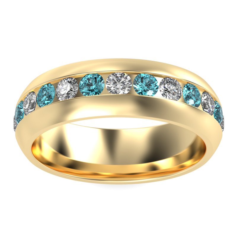7mm Men's Center Channel Band