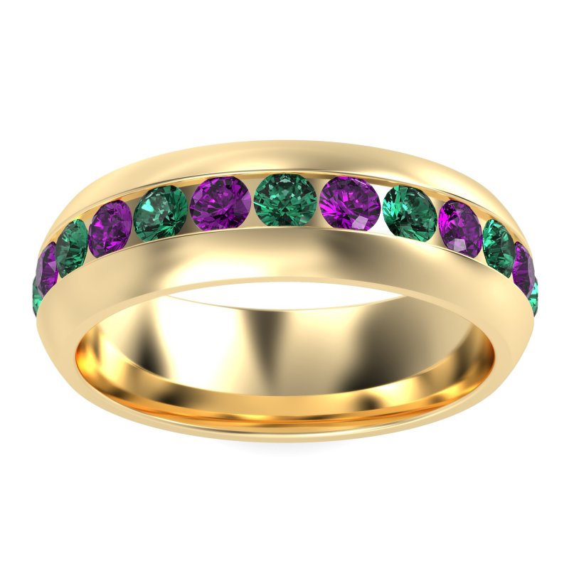 7mm Men's Center Channel Band