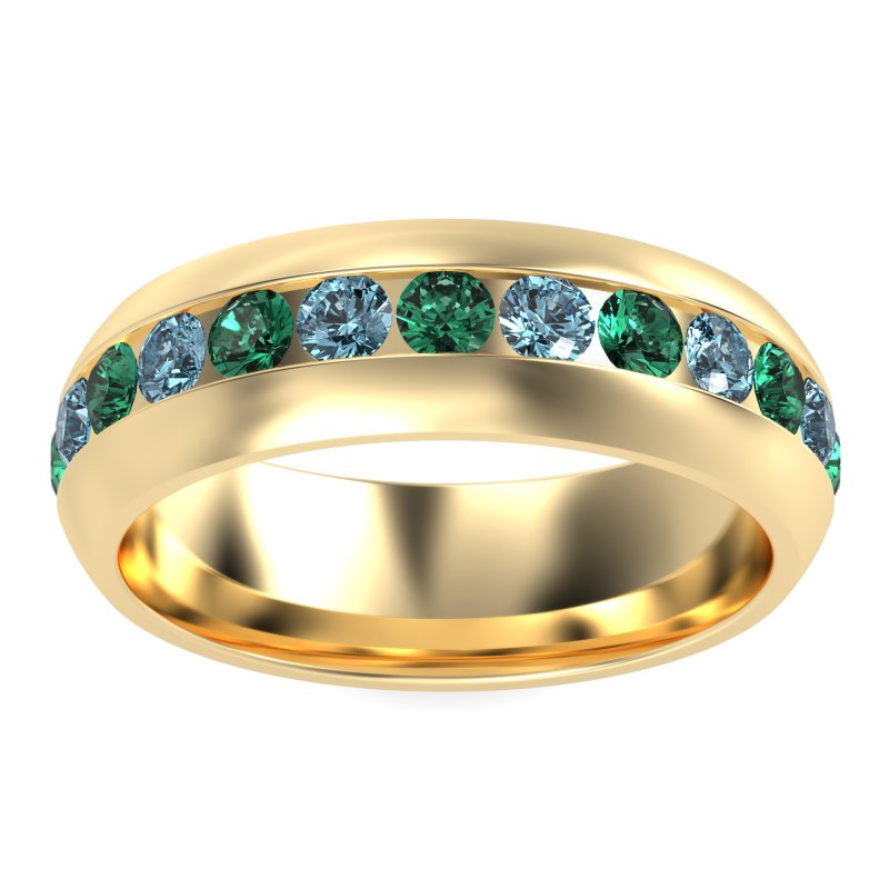 7mm Men's Center Channel Band