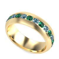 7mm Men's Center Channel Band