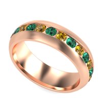 7mm Men's Center Channel Band