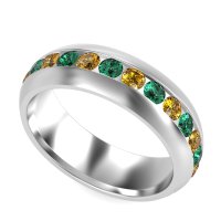 7mm Men's Center Channel Band