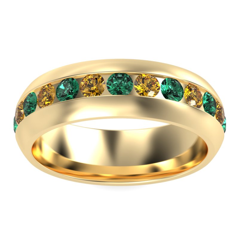 7mm Men's Center Channel Band