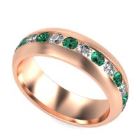 7mm Men's Center Channel Band