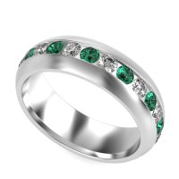 7mm Men's Center Channel Band