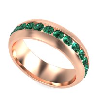 7mm Men's Center Channel Band